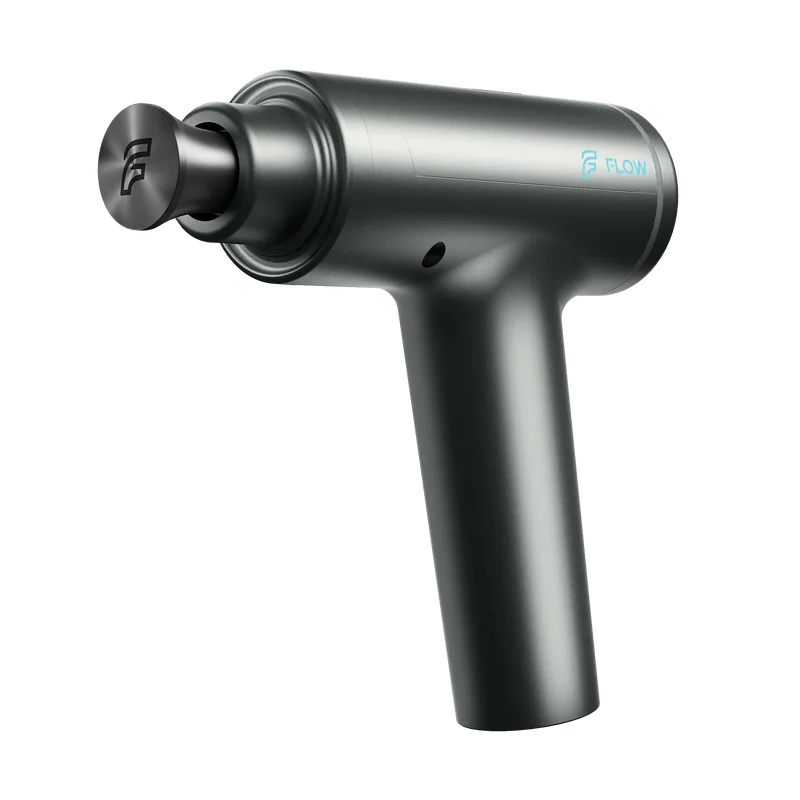 Flow Move Massage Gun Muscle Massager with 12 mm Amplitude USB-C Charging Port Massage Gun for Muscle Relaxation and Regeneration Strong Under 35dB Quiet, Blue