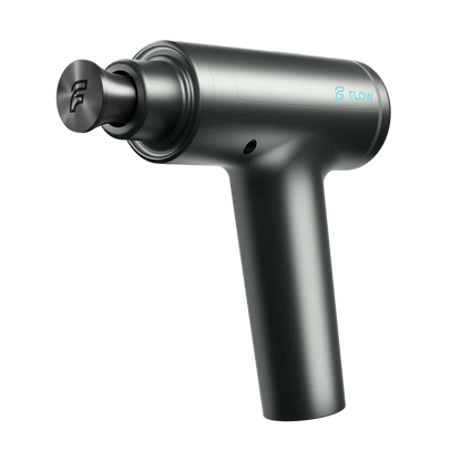 Flow Move Massage Gun Muscle Massager with 12 mm Amplitude USB-C Charging Port Massage Gun for Muscle Relaxation and Regeneration Strong Under 35dB Quiet, Blue