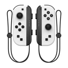 Joypad Controller (L/R) Compatible for Nintendo Switch/Lite/OLED Controller/White+Lanyard,Support Motion Control/Dual Vibration