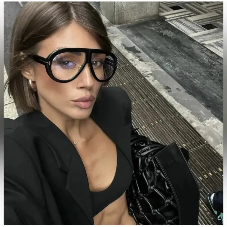 Tom Ford TROY FT 0836 Black Gold/Uva Uvb Transparent 61/10/140 Unisex Sunglasses