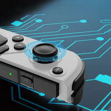 Joypad Controller (L/R) Compatible for Nintendo Switch/Lite/OLED Controller/White+Lanyard,Support Motion Control/Dual Vibration
