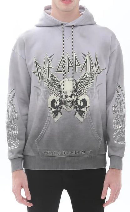 Cult Of Individuality Pullover Sweatshirt Leppard Size 3XL