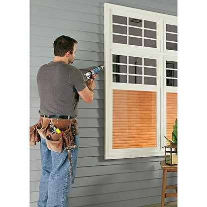 Dynaflex 230 10.1 oz. Black Premium Exterior/Interior Window, Door and Trim Sealant (12-Pack)