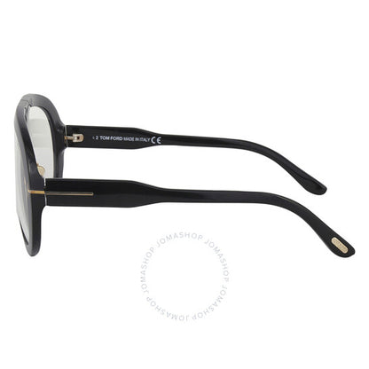 Tom Ford TROY FT 0836 Black Gold/Uva Uvb Transparent 61/10/140 Unisex Sunglasses